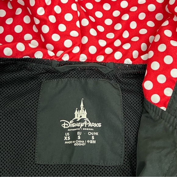 Disney Girls Minnie Mouse Full Zip Hooded Jacket - Picture 4 of 8